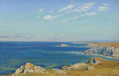 Newquay Headland, Cornwall od Arthur Hughes