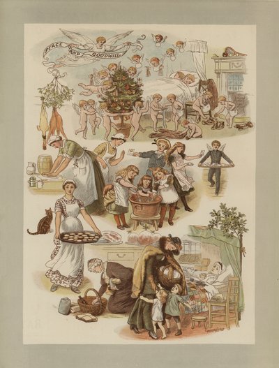 Mír a dobrá vůle od Arthur Hughes