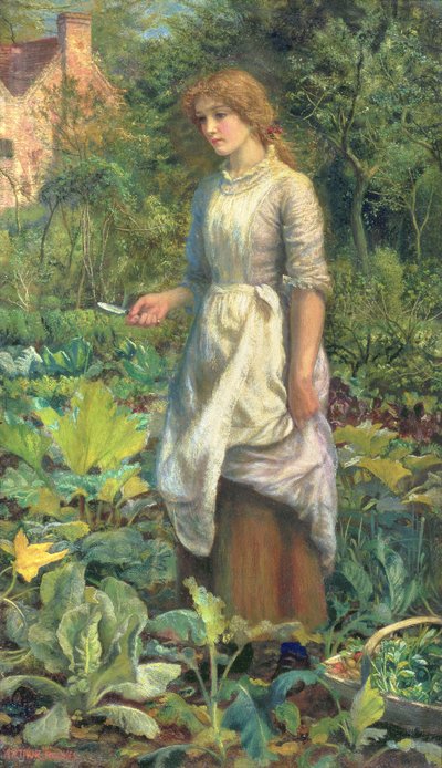 Phyllis, kolem roku 1887 od Arthur Hughes
