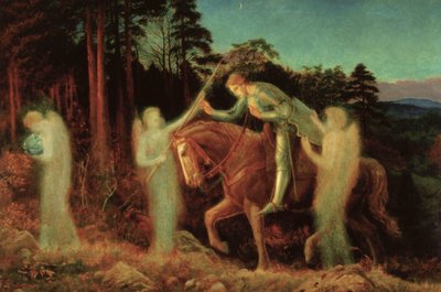 Sir Galahad, 1867-1892 od Arthur Hughes