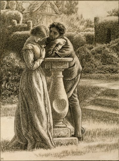 Číselník, 1871 od Arthur Hughes
