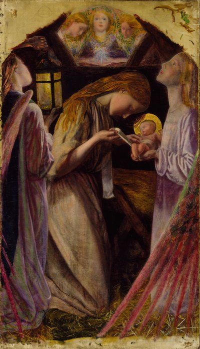 Narození Páně, 1858. od Arthur Hughes