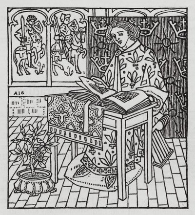 Hans Christian Andersen: Rajská zahrada (litho) od Arthur Joseph Gaskin