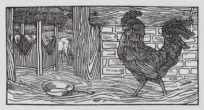 Hans Christian Andersen: „O tom není pochyb“ (litho) od Arthur Joseph Gaskin