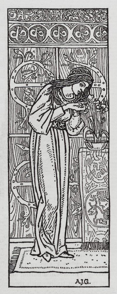 Hans Christian Andersen: Lumpel (litho) od Arthur Joseph Gaskin