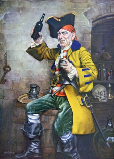 Pirátský typ (barevné lito) od Arthur Longlands Grace