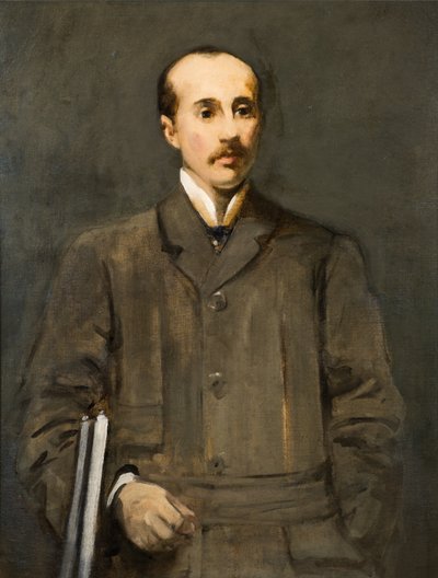 Studie portrétu [J Martin White] od Arthur Melville