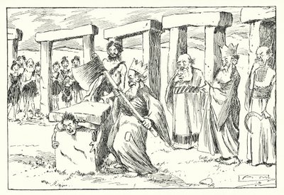 BC 95, Druidové (litografie) od Arthur Moreland