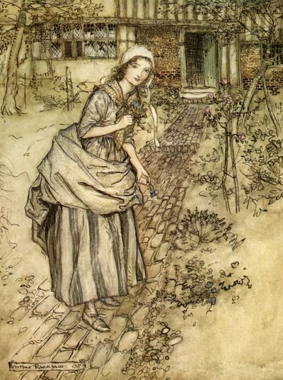 Sen noci svatojánské od Arthur Rackham