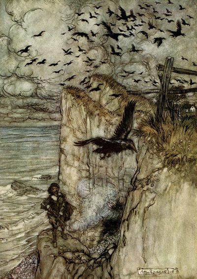 Sen noci svatojánské od Arthur Rackham