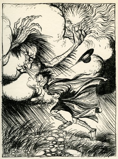 Ezopovy bajky od Arthur Rackham
