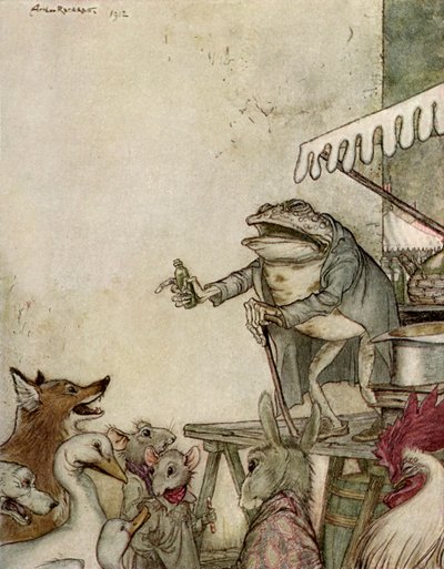 Ezopovy bajky od Arthur Rackham