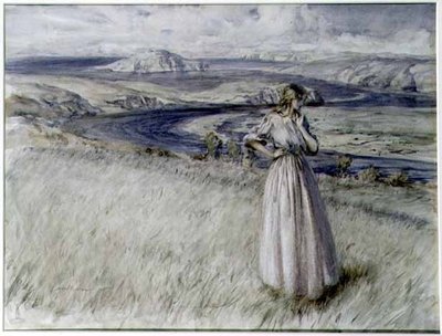 Bigbury Bay, Devon od Arthur Rackham