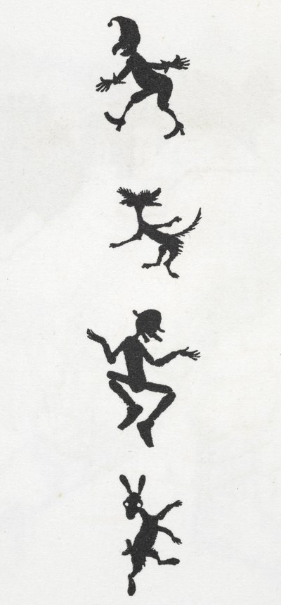 Elfové a psi od Arthur Rackham