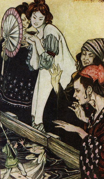 Gulliverovy cesty od Jonathana Swifta od Arthur Rackham