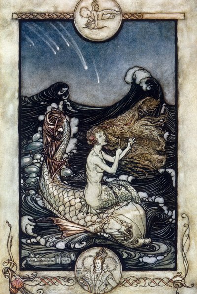 Ilustrace Arthur RACKHAM (1867-1939) pro Sen letní noci od Williama SHAKESPEARE od Arthur Rackham