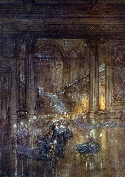 Ilustrace Arthur RACKHAM (1867-1939) pro Sen letní noci od Williama SHAKESPEARE od Arthur Rackham