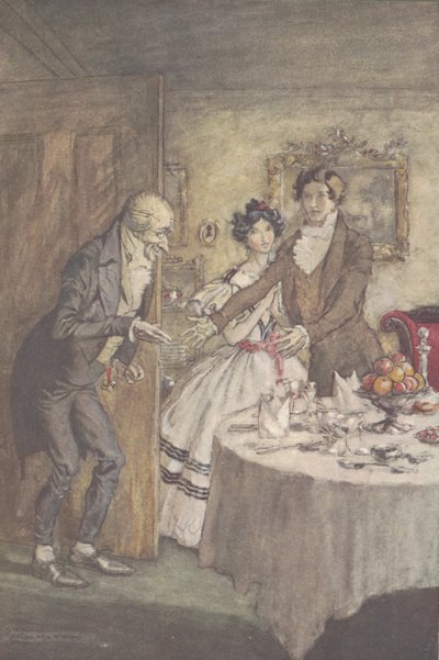 "To jsem já, tvůj strýc Scrooge" od Arthur Rackham