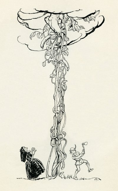O kouzelné fazoli od Arthur Rackham