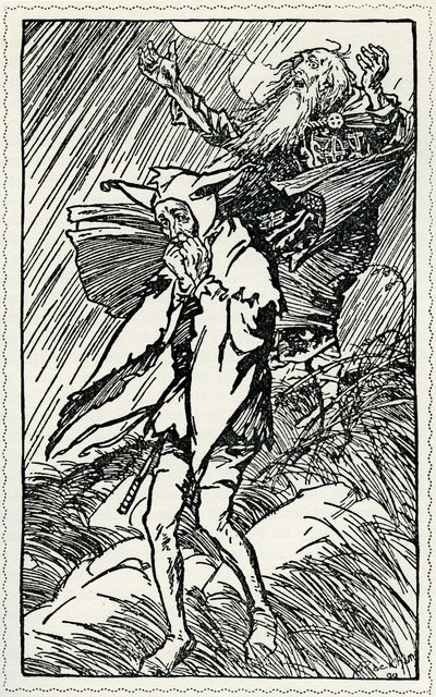 Král Lear od Williama Shakespeara od Arthur Rackham