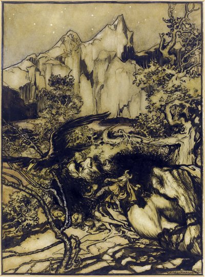 Závěsný od Arthur Rackham