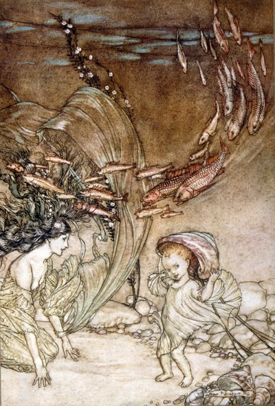 Ondine od Arthur Rackham
