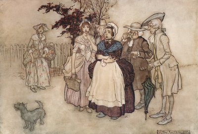 Rip Van Winkle, 1907 od Arthur Rackham