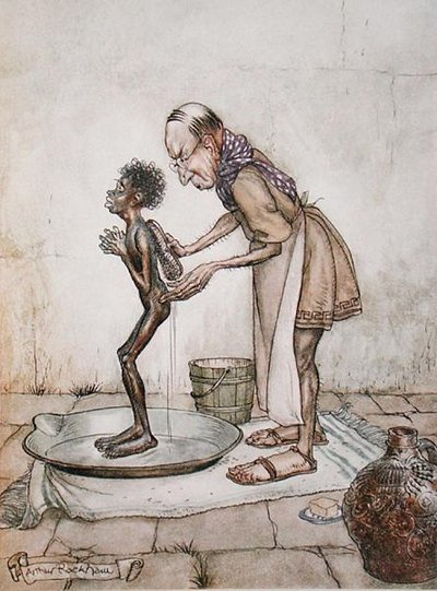 The Blackamoor, ilustrace z 
