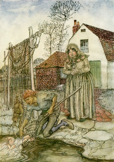 Ryba a prsten od Arthur Rackham