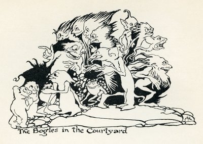 Zlatý míč od Arthur Rackham