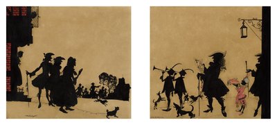 Die Verkündigung [aus Aschenputtel] od Arthur Rackham