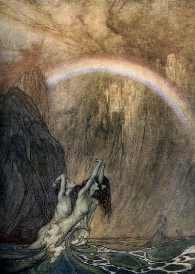 Rhinegold Das Rheingold od Arthur Rackham