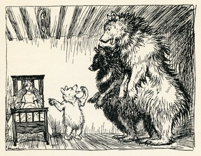 Tři medvědi od Arthur Rackham