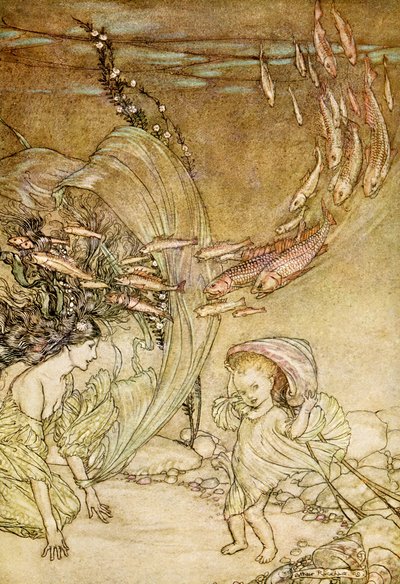 Undine od Friedricha de la Motte Fouqué od Arthur Rackham
