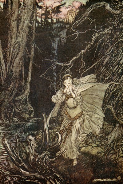 Undine od Friedricha de la Motte Fouqué od Arthur Rackham