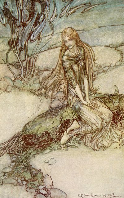 Undine od Friedricha de la Motte Fouqué od Arthur Rackham