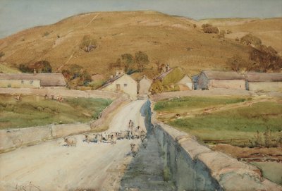 Coniston, Wharfedale, Yorkshire od Arthur Reginald Smith