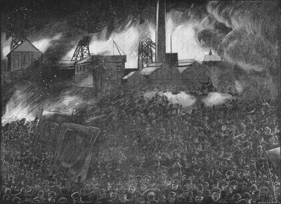 Featherstone nepokoje: vojáci střílející na lidi, 1893 1906 od Arthur Salmon