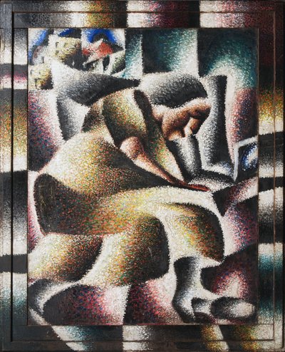 A Woman Reading, 1920. od Arthur Segal