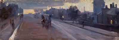 Hoddle St., 22:00 od Arthur Streeton