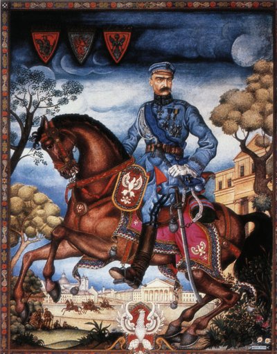 Joseph Pilsudski, 20. století (malba) od Arthur Szyk