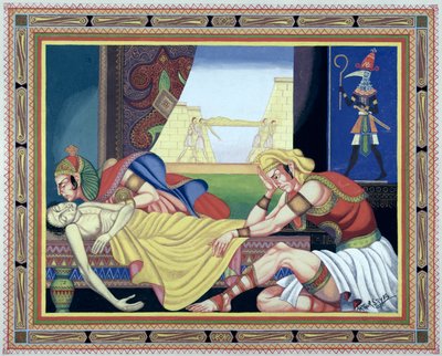 Sedmá egyptská rána od Arthur Szyk