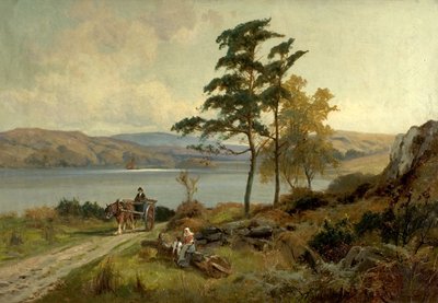 Poblíž Betws-y-Coed, Severní Wales od Arthur Walker Redgate