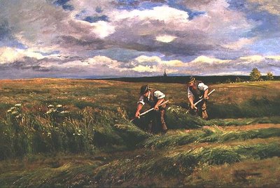 Sklizeň sena od Arthur Walker Redgate