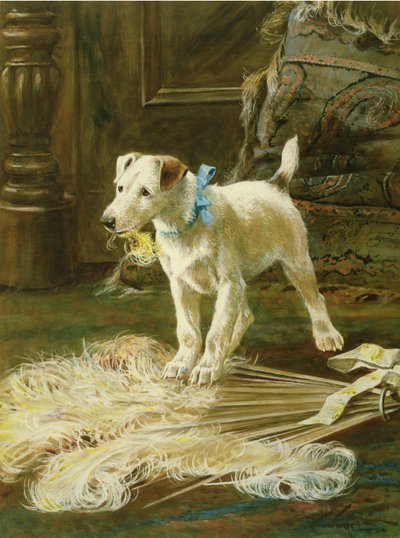 Mischief (olej na plátně) od Arthur Wardle