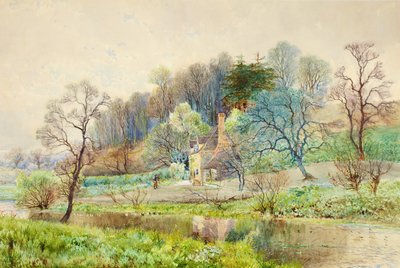 Lesní farma, Horsham, Sussex, cca 1880-1900 od Arthur Willett
