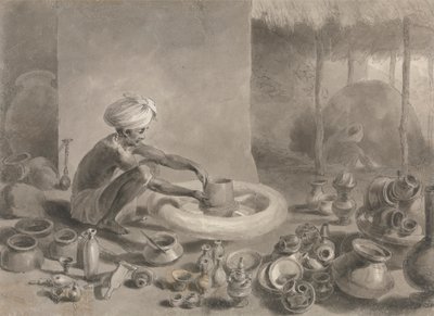 Indiánský Potter od Arthur William Devis