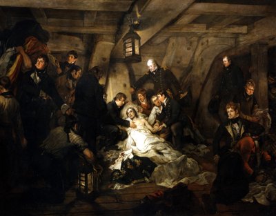Smrt admirála lorda Nelsona, 1805 1807. od Arthur William Devis