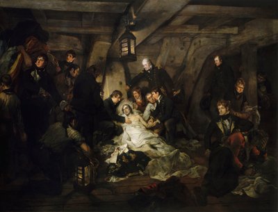Nelsonova smrt, 21. října 1805 od Arthur William Devis