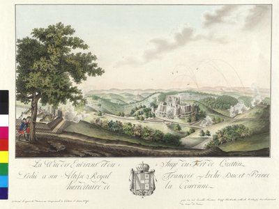 1790 obléhání pevnosti Czettin od Artist Unknown